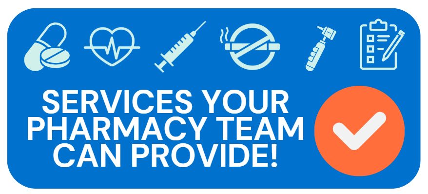 CPWYinfo's tweet photo. 💡 Pharmacies that thrive with services don’t just have bigger teams, they use them better. See how different members of the pharmacy team can support service delivery in our new guide 👥

➡️ https://t.co/HfOJ2ijNhn https://t.co/1j6cIkrURX