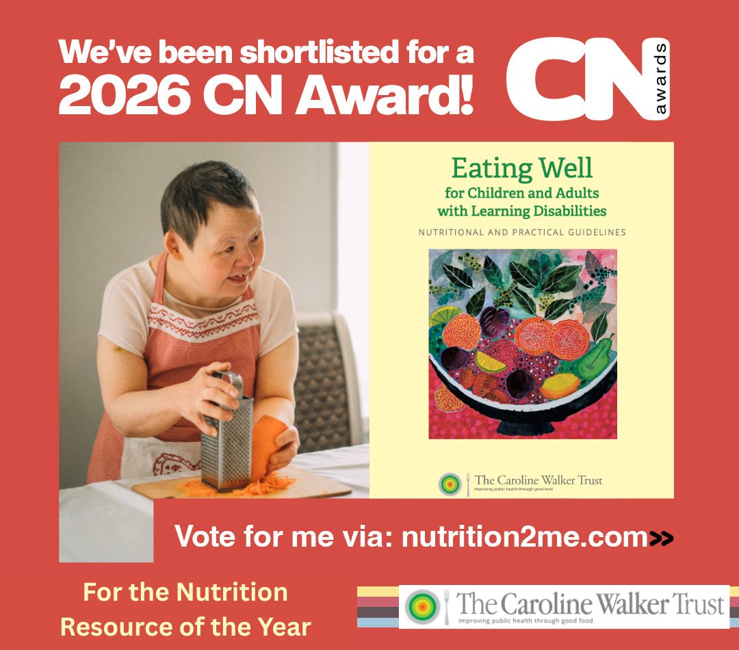 CWTFood's tweet photo. Our revised guide, 𝙀𝙖𝙩𝙞𝙣𝙜 𝙒𝙚𝙡𝙡 𝙛𝙤𝙧 𝙋𝙚𝙤����𝙡𝙚 𝙬𝙞𝙩𝙝 𝙇𝙚𝙖𝙧𝙣𝙞𝙣𝙜 𝘿𝙞𝙨𝙖𝙗𝙞𝙡𝙞𝙩𝙞𝙚𝙨 has been shortlisted for the 𝟮𝟬𝟮𝟲 𝗖𝗡 𝗔𝘄𝗮𝗿𝗱 𝗡𝘂𝘁𝗿𝗶𝘁𝗶𝗼𝗻 𝗥𝗲𝘀𝗼𝘂𝗿𝗰𝗲 𝗼𝗳 𝘁𝗵𝗲 𝗬𝗲𝗮𝗿!

Vote for us now! https://t.co/dTfjFLfMoo

@CNmagazines https://t.co/HJt4UqxbFB