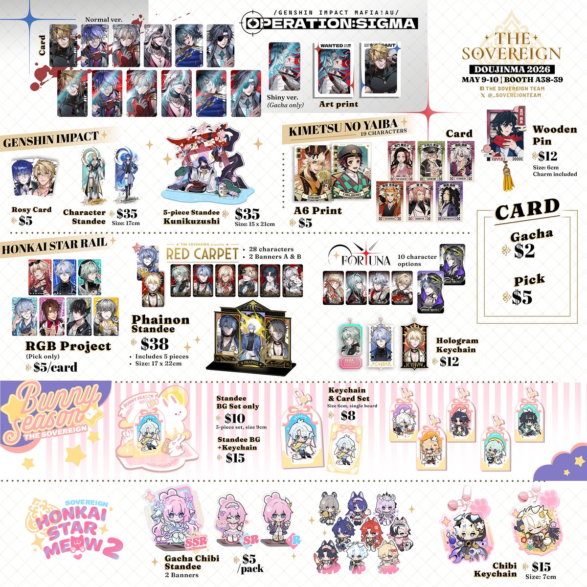 ✦ THE SOVEREIGN ✦ Doujima A38-39 ✨ tweet media