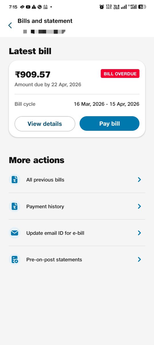 MaheshVado67965's tweet image. @JioCare @reliancejio जियो का नया स्कैम! पहले महीने 'ऑफर' के नाम पर लालच दिया और दूसरे महीने बिल में सब वसूल लिया। Moti Rafudad (361170) में 5G मशीनें धूल खा रही हैं, स्पीड 0.17 Mbps है और बिल ₹900+ का? ये लूट बंद करो! जनता को बेवकूफ मत बनाओ। #JioScam #DigitalIndia