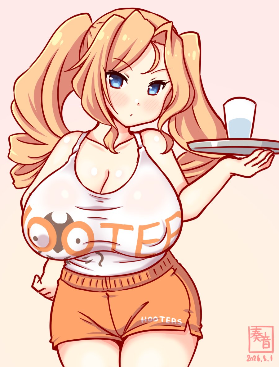 「お勧め? そうね…
 じゃあ、サトウキビで作ったラムなんてどう?」

#艦これ版真剣お絵描き60分一本勝負_20260501
#ホノルル 