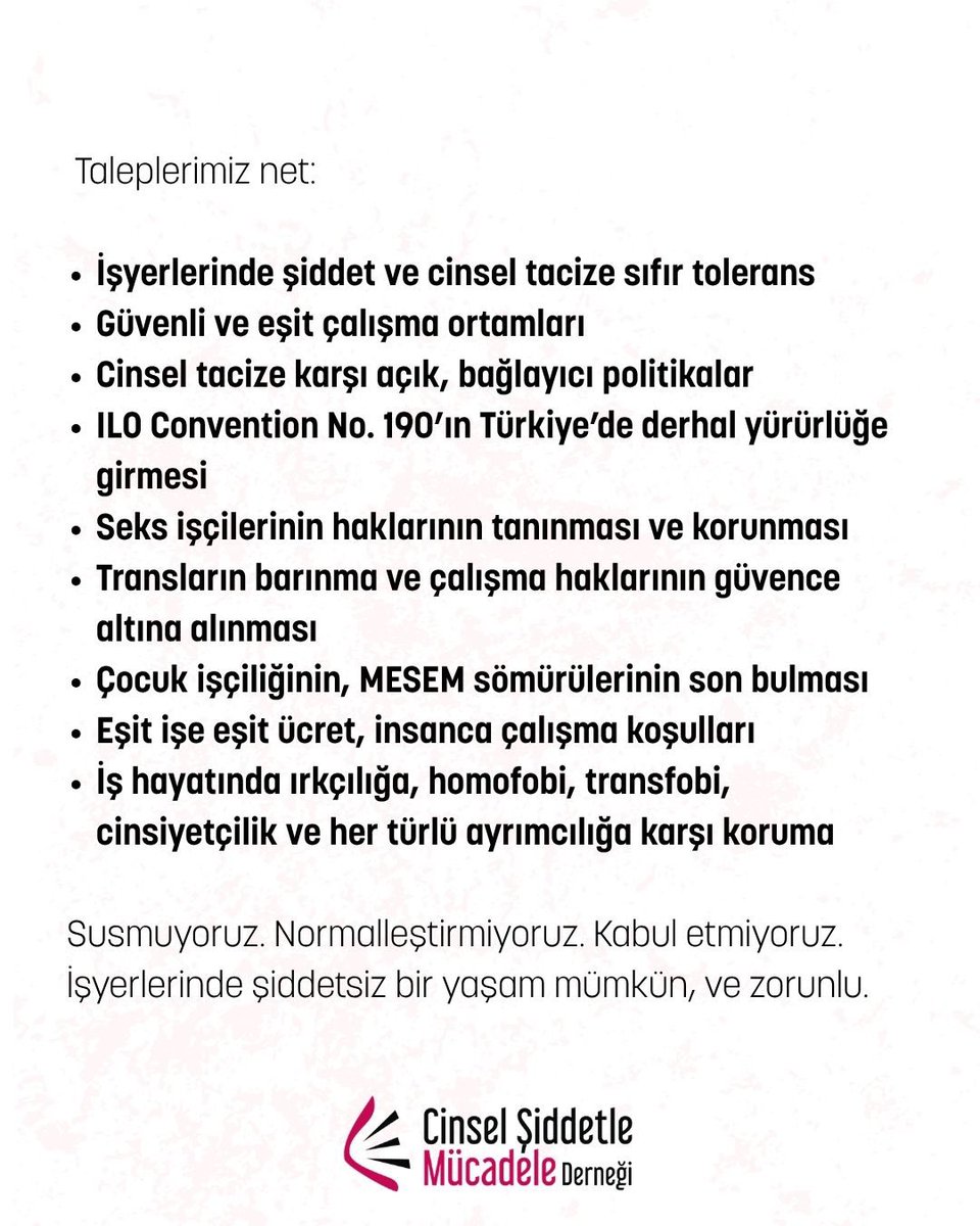 Cinsel Şiddetle Mücadele Derneği tweet media