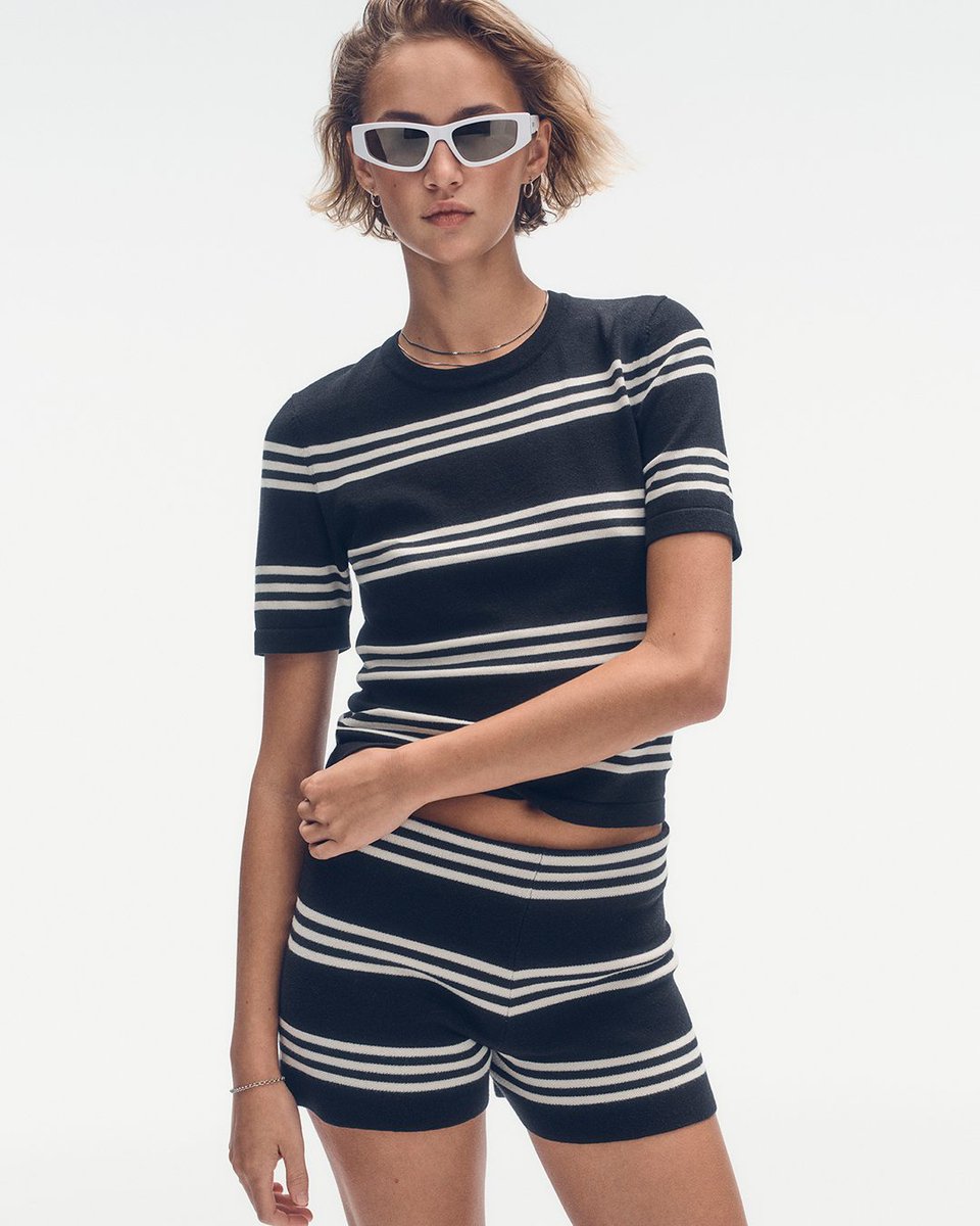 dkny's tweet image. Classic stripes refined. 

#DKNY