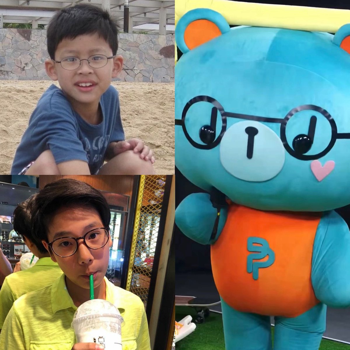 just permpoon looking exactly like his dads 🤏🏻