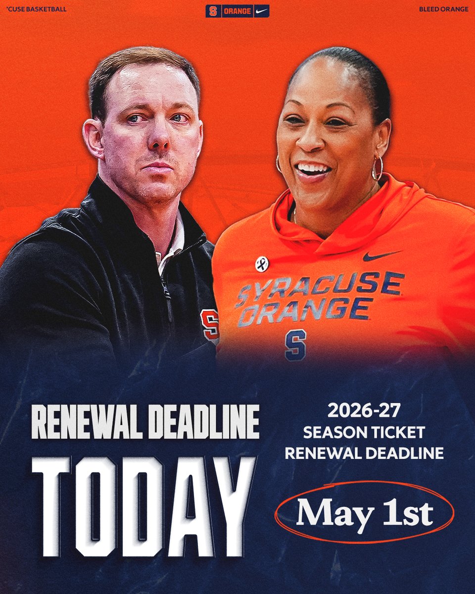 Syracuse Athletics tweet media