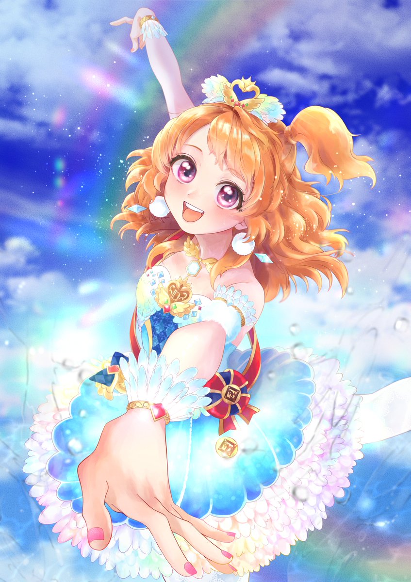 大空あかり ちゃん💖 オデットスワンコーデ✨#アイカツ