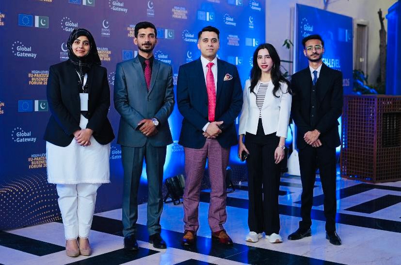 H_Rohila's tweet photo. At the EU delegation stand during the #EUPKBusinessForum, supporting companies on legal &amp; regulatory aspects of market entry and structuring.

Grateful for the trust following EUPKBN’s incorporation, and to the experts, champions &amp; my team who made it possible. https://t.co/e05FROW3gz