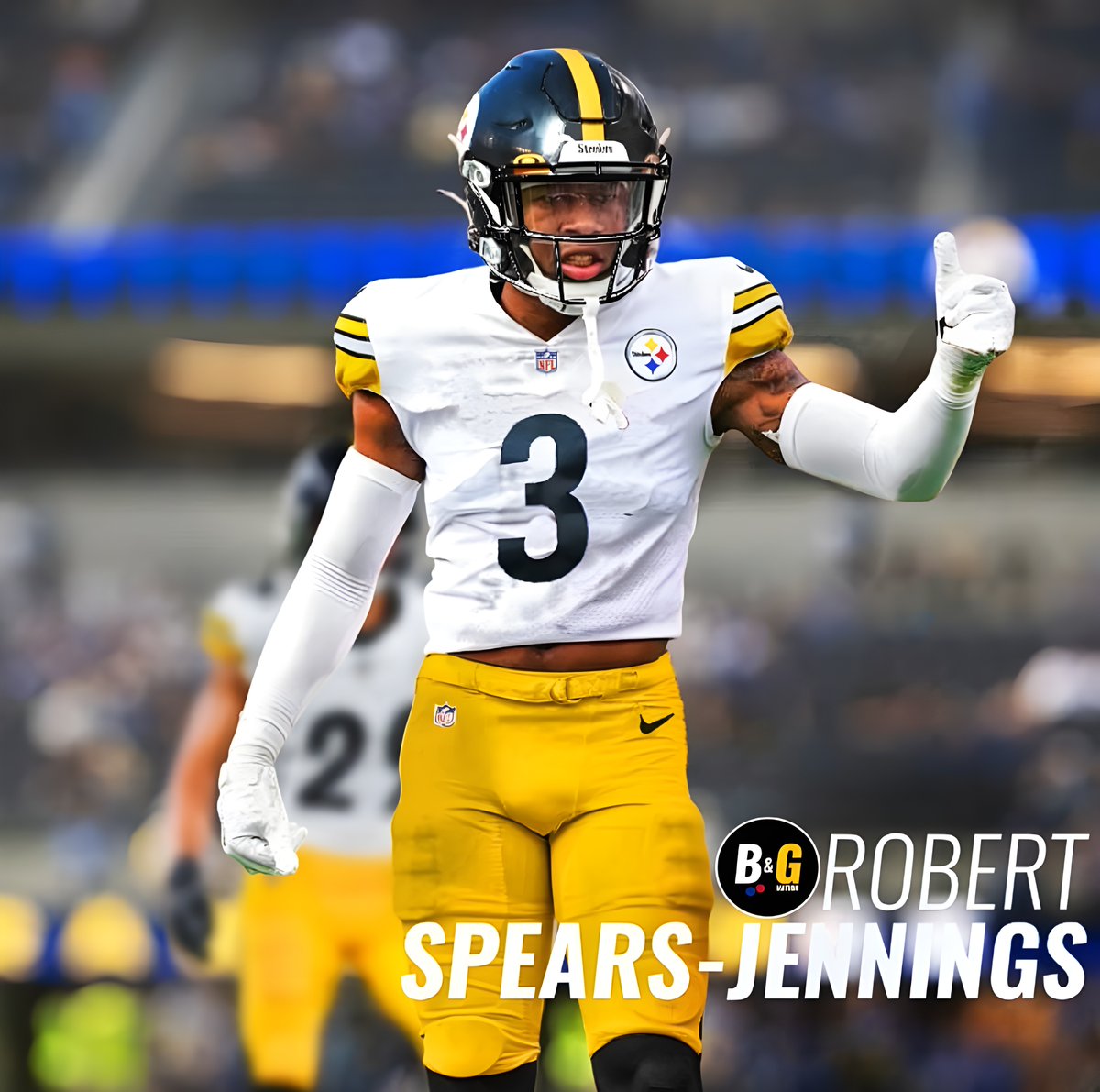 B_GNation1's tweet photo. Steelers may have found their future downhill enforcer in rookie safety Robert Spears-Jennings. https://t.co/2P4iFbwVQd