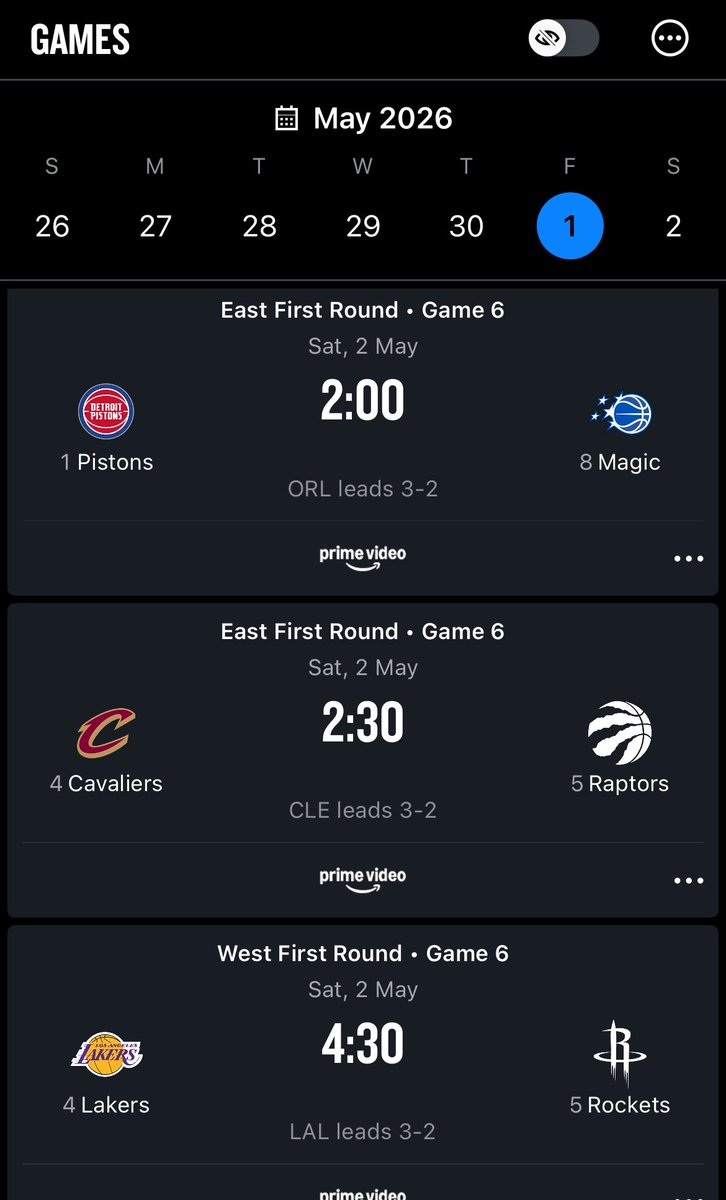 I’m not going to sleep tonight😅
Will be a great night of hoops.