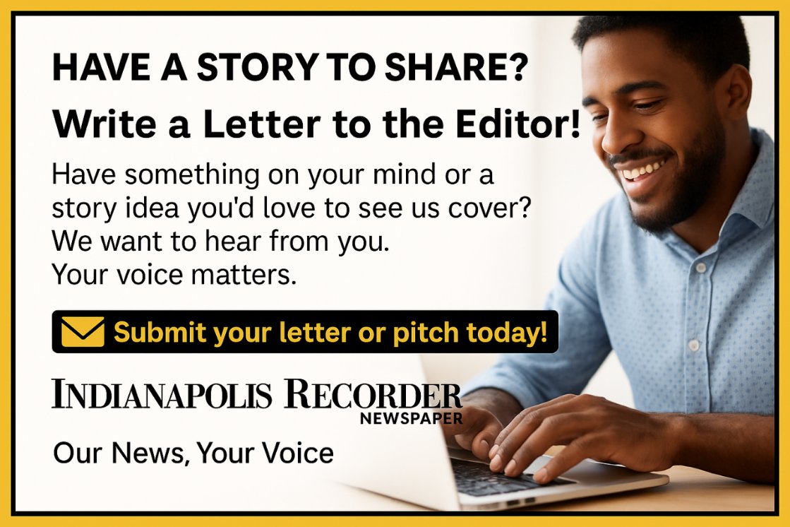 IndyRecorder's tweet image. We want to hear from you! 

Visit bit.ly/4kdKwWY to submit your news tips or a Letter to the Editor.

#IndyReorder #OurNewsYourVoice #Community