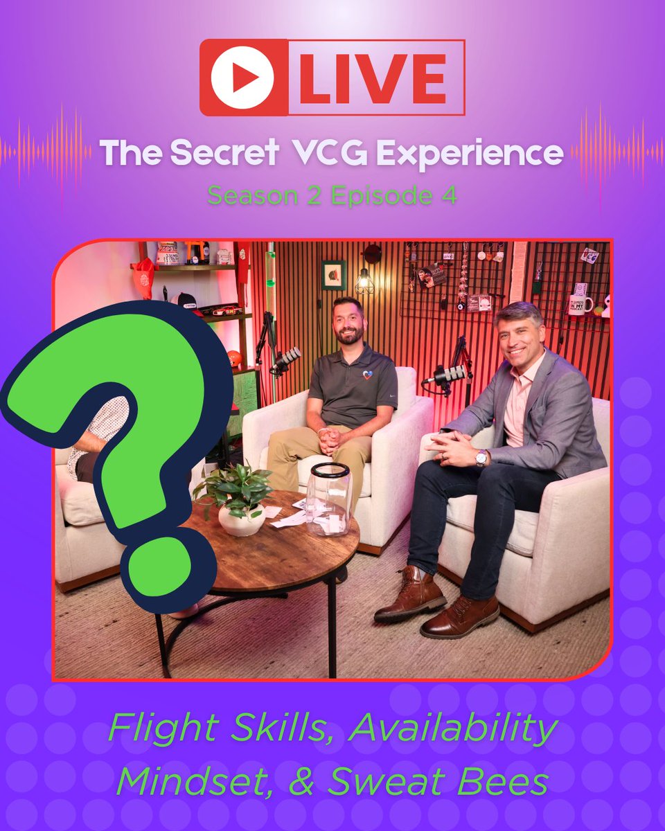 VillageCare100's tweet image. Episode 4 drops Monday! 🎙️ 

Join us for a chat about Flight Skills, Availability Mindset, &amp;amp; Sweat Bees 🐝✈️ 

New episodes every Monday on Spotify &amp;amp; YouTube. 

#VillageCaregiving #WeCare #Podcast #CompanyCulture