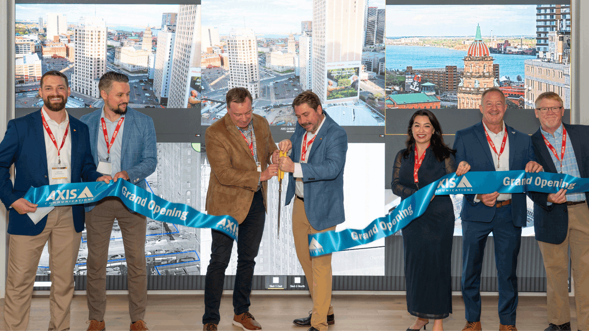 Axis_NA's tweet photo. We're excited to share that our 20th Axis Experience Center in the Americas is now open in Detroit!
Learn more about our newest Experience Center:
https://t.co/VpRDMwZvlr

And come visit us in Detroit or at one of our other AECs: https://t.co/KGqYBykM1t https://t.co/ZLzWEnv2gn