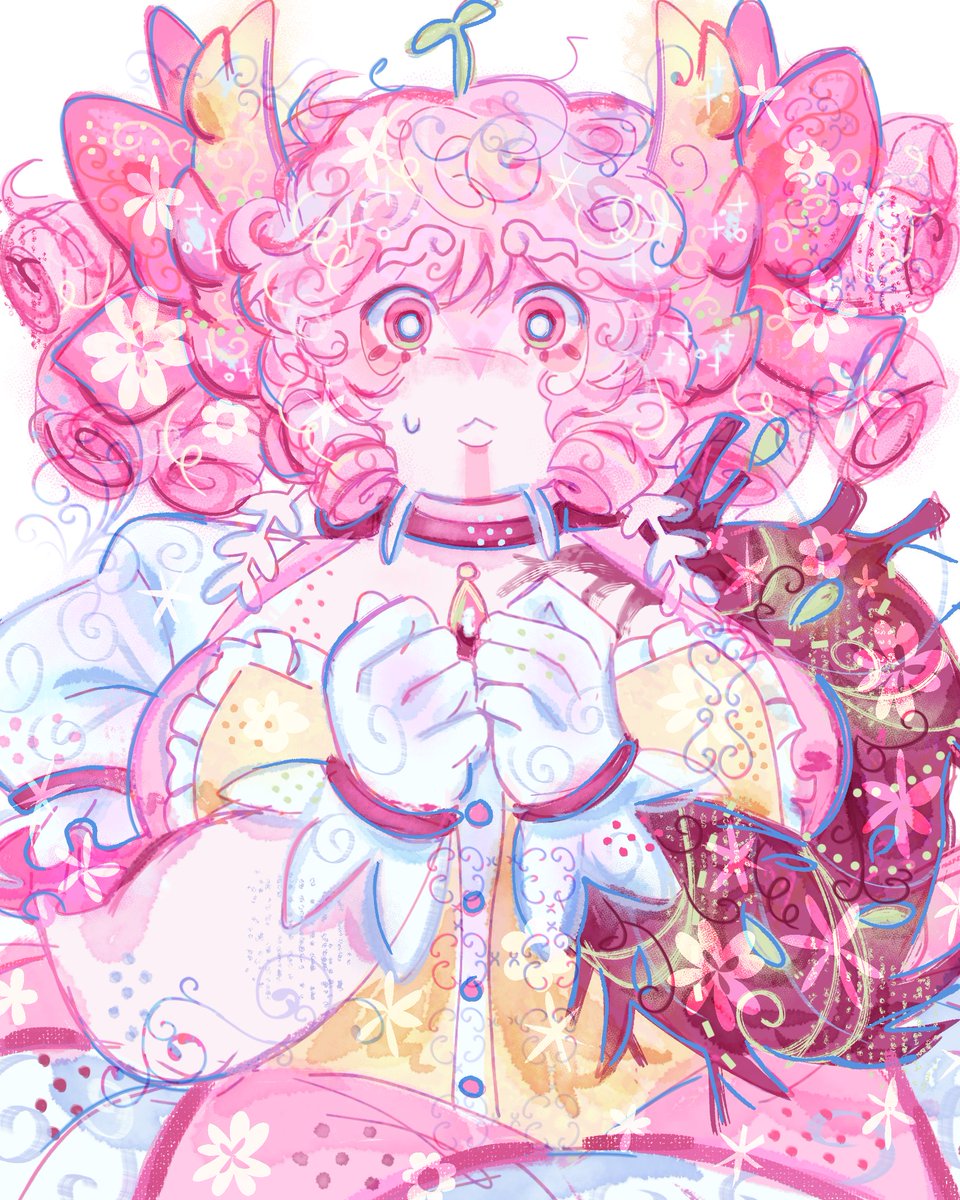 I still dont know who could be homura but ummmm have my Pink creature