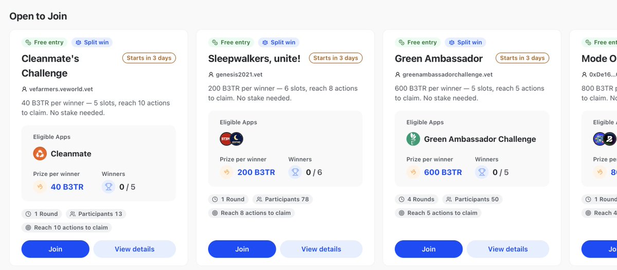 The VeBetter Ecosystem tweet media