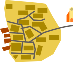 SoloGamingAnim's tweet photo. Updated the map. This time focusing on the diplomatic city of Windridge from the Knave game that I am a part of with @BARTbrunscheen Added dock piers removing the previous placeholders. #ttrpg #osr #map #knave #art https://t.co/TXnxHmH06V