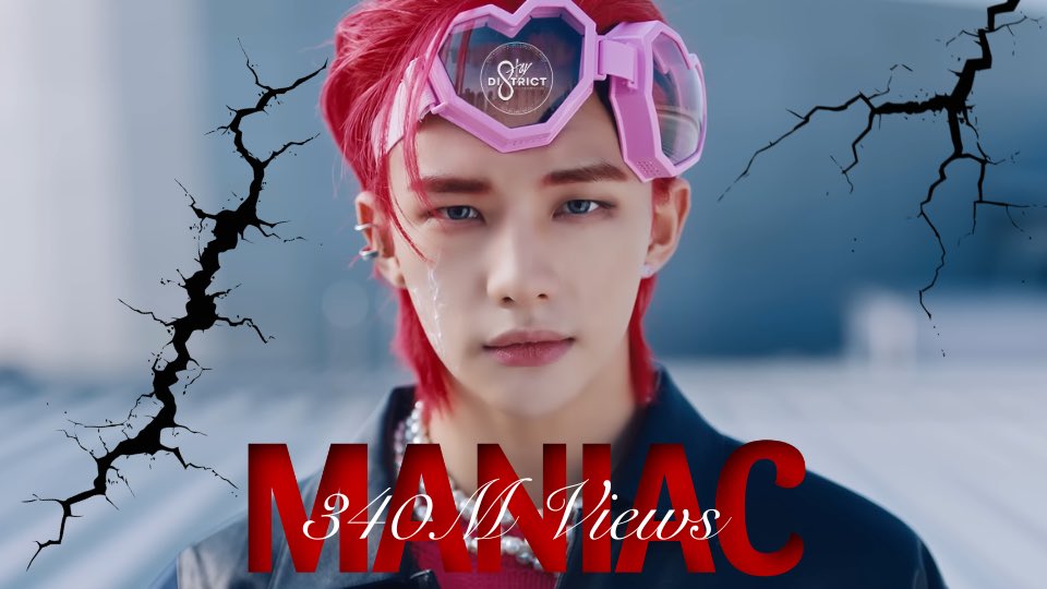 STAY8District's tweet photo. "Maniac" by @Stray_Kids has surpassed 340,000,000 (340M) views on YouTube! 🔩
💚https://t.co/v4pHVltnkI
💜https://t.co/1MuSSQg8np
#StrayKids #스트레이키즈 #MANIAC #ODDINARY https://t.co/mBOkiZCP3y