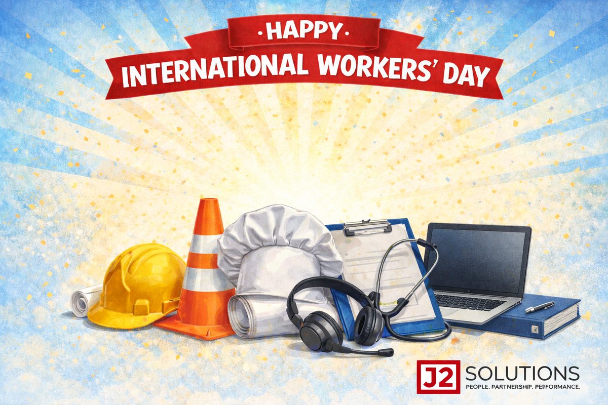 Happy International Workers’ Day!

Today we celebrate the talent, dedication, and hard work that keep businesses moving forward. At J2 Solutions, we’re proud to partner with the professionals who build, create, solve, and innovate every day.