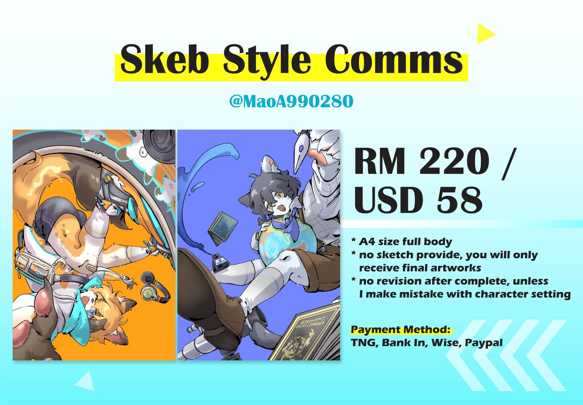 tmr I will boothing in #pawsandpencil / #myfur table17, see you~