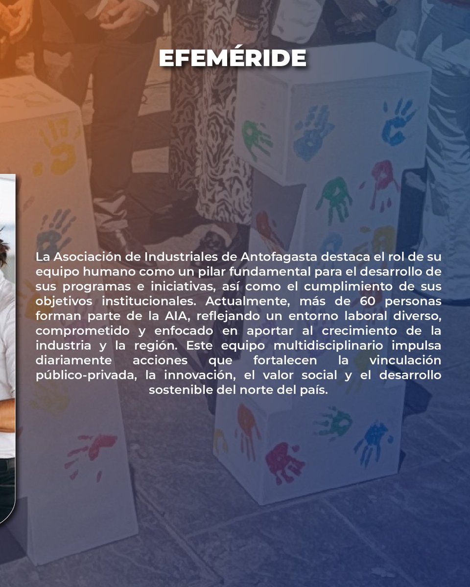 AIA_ANTOFAGASTA's tweet image. Este día nos invita a reflexionar sobre la importancia de nuestros trabajos y sobre cómo cada uno(a) de nosotros(as) representa un aporte al crecimiento del país en cada oficio u profesión que ejercemos. 👩🏽‍🏫👩🏼‍⚖️👨🏻‍🍳👩🏿‍🔬👨🏽‍💻

#AIA #Antofagasta #Chile #DiaDelaTrabajador
