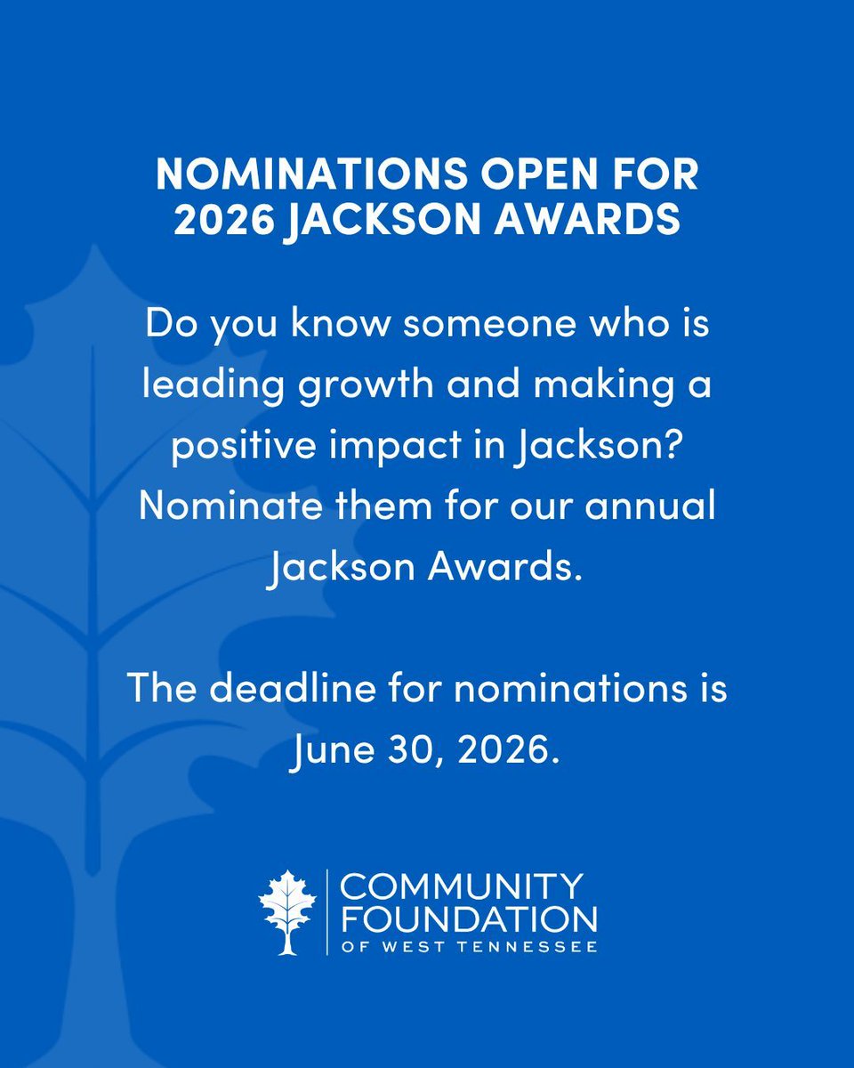 Community Foundation of West Tennessee tweet media