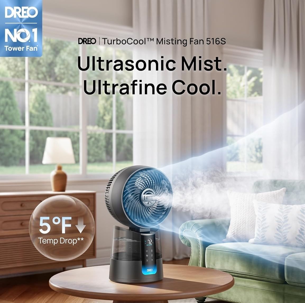 UX_Tech_FR's tweet image. Le DREO TurboCool™ Misting Fan 516S apporte un refroidissement ciblé en format compact 🌬️
👉 Amazon : amzn.to/4nbYKsP

Jusqu’à -3°C | brumisation 11 μm | flux d’air 8 m/s | réservoir 1,3L | idéal bureau/chambre

#DREO #SmartHome #Cooling #Tech #UxTech