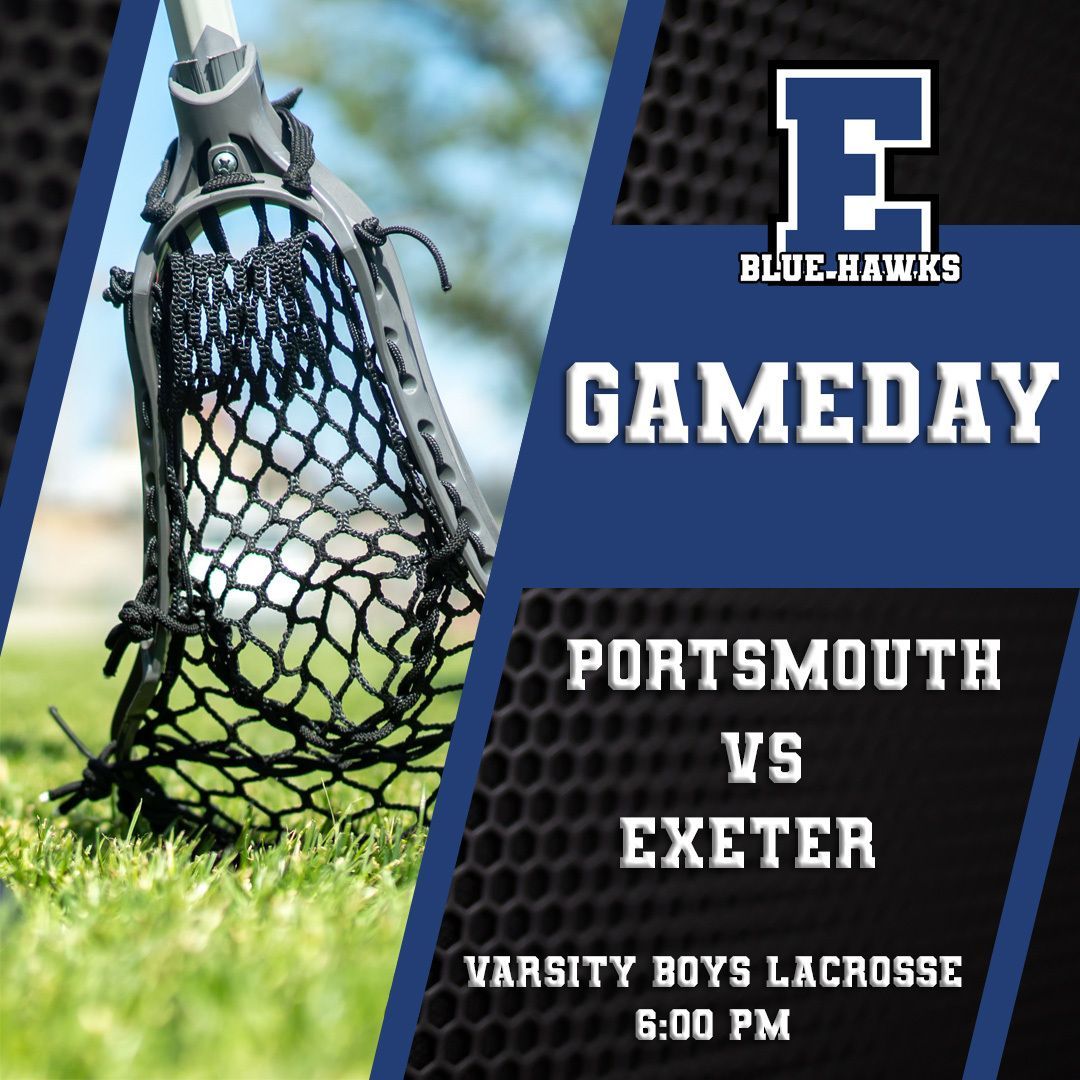 BlueHawkMediaTV's tweet photo. NHIAA Varsity Boys Lacrosse | Portsmouth at Exeter (D1) 05/01/2026 at 6:00 PM
Watch it Live on YouTube, https://t.co/TBDGjHIZiN https://t.co/GVcNEiRxAa