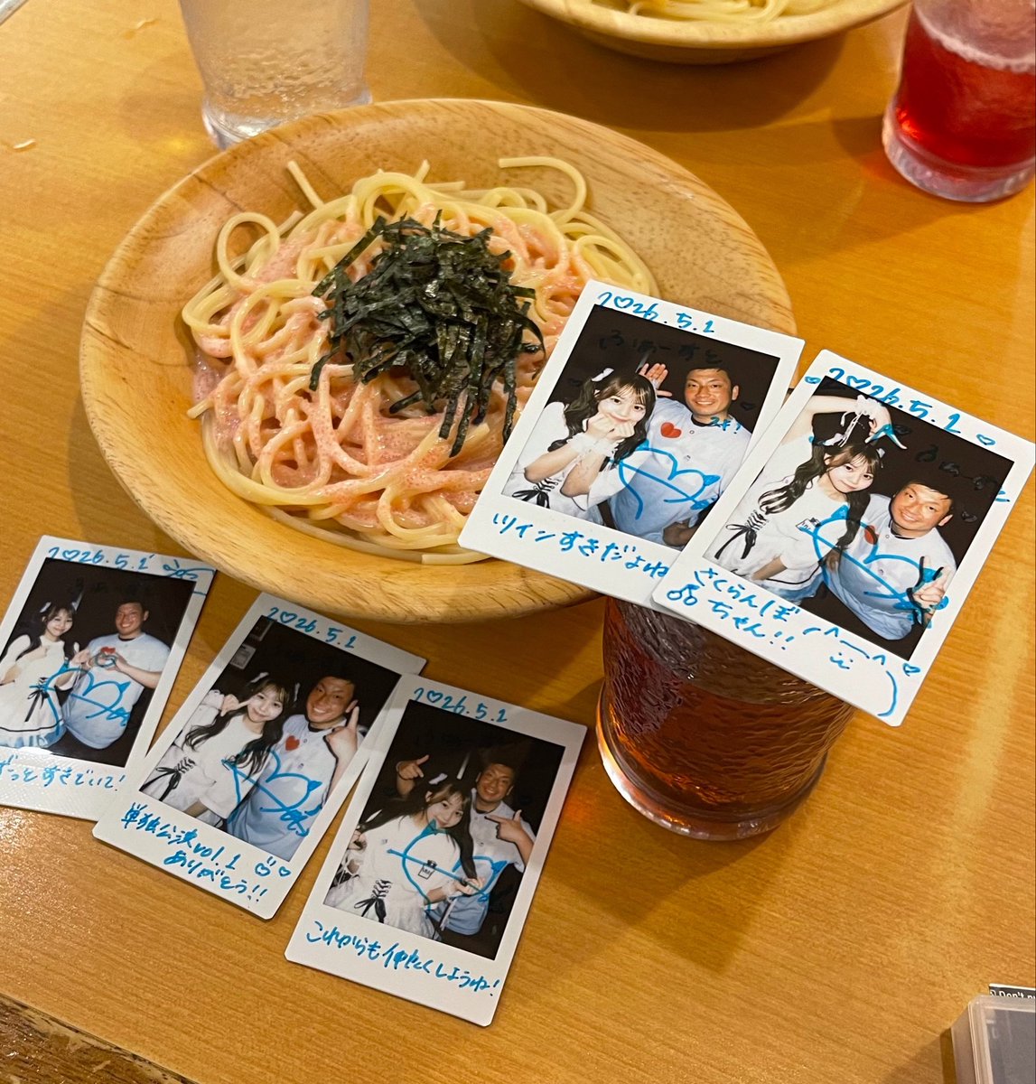 葵生のチェキ、いつもより盛れまくり🫶これからも仲良くしような！色々