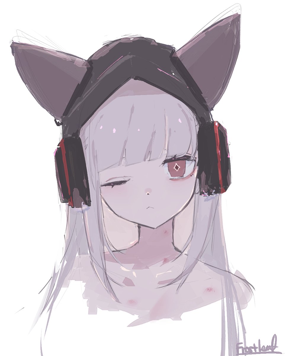 夜真白 tweet media
