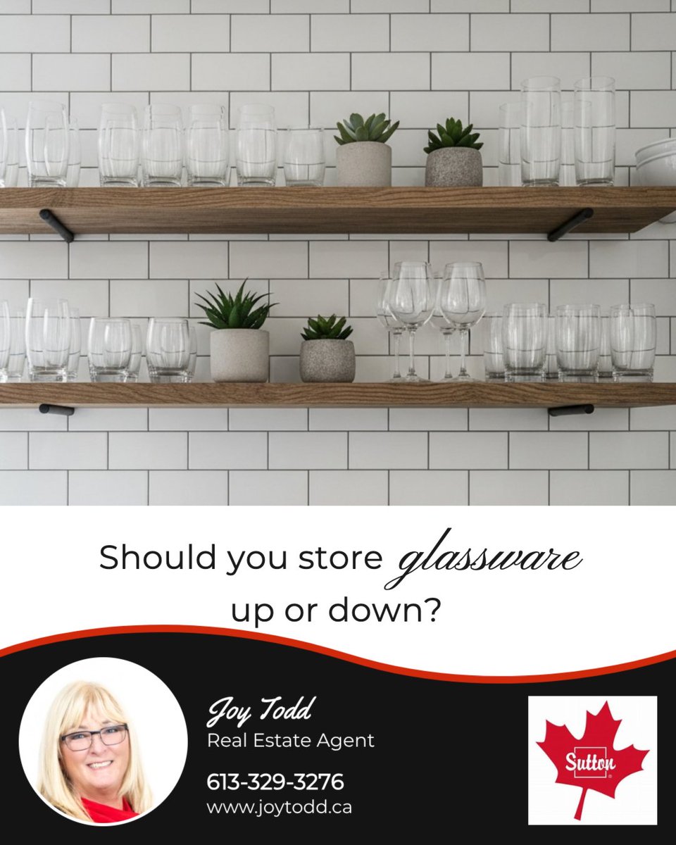 JoyTodd130822's tweet image. This a hot topic amongst many families, so let's get your vote. Do you store your glasses with the rim up or down? 

#glassware #kitchen #storage #houserules #glasses
