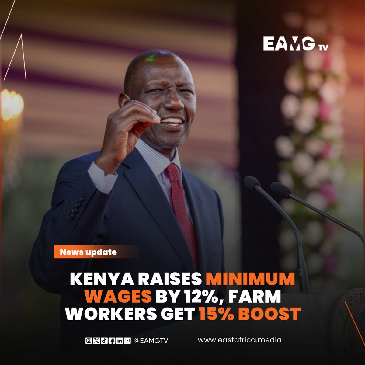 EAMGtv's tweet image. Wages are rising in Kenya but pressure isn’t going anywhere. What happens next matters more.

Follow @eamgtv and be part of our growing community 
#Kenya #EconomicShift #Labour #AfricaNews