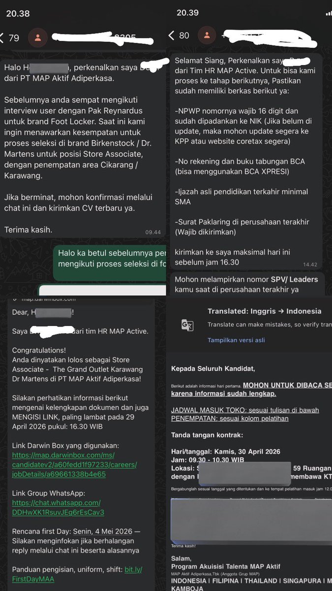 _hanadul3's tweet photo. Selasa 28/04 chat masuk interview
Rabu 29/04 interview langsung disuruh pemberkasan
Kamis 30/04 sign contract😬
Terlihat satset kan, tt tapi dibalik kesatset an ini gua udah ngelewatin 3 brand sebelumnya untuk interview saja bahkan udah ampe user🤣😭 https://t.co/FP2RjoP7uu