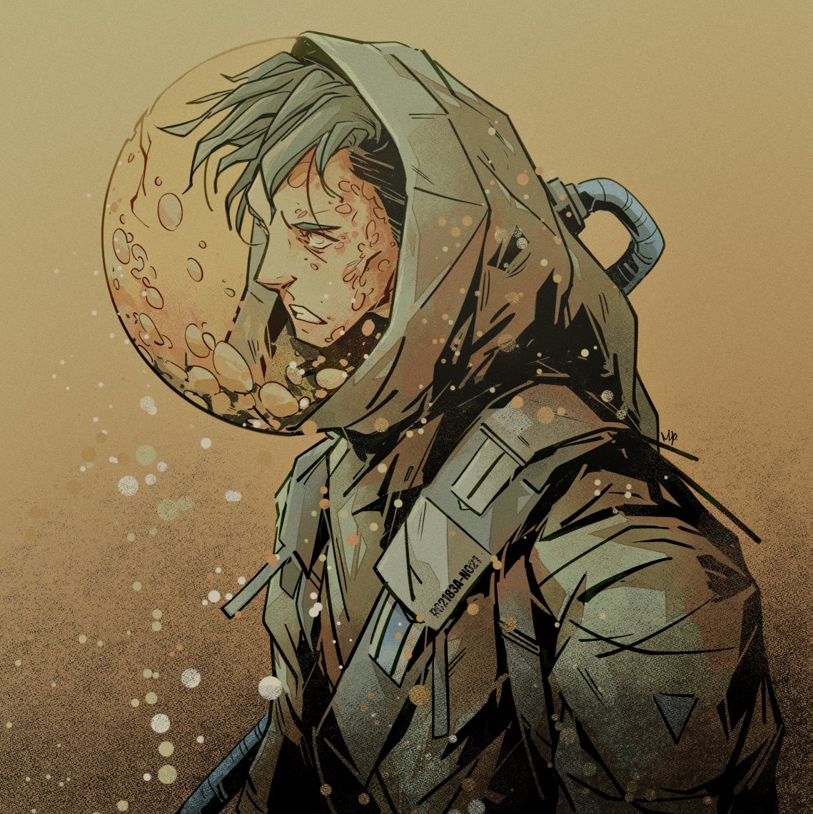 mimmuart's tweet image. Disease.
Original piece.

#originalart #astronaut #explorer #disease #zombie #horror #space #sketchbook