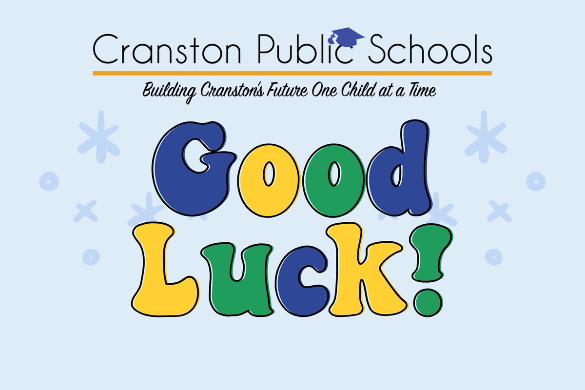 Cranston School Dept tweet media