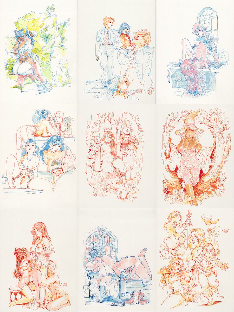 Winton Kidd 🔞has a NEW ARTBOOK on Kickstarter! tweet media
