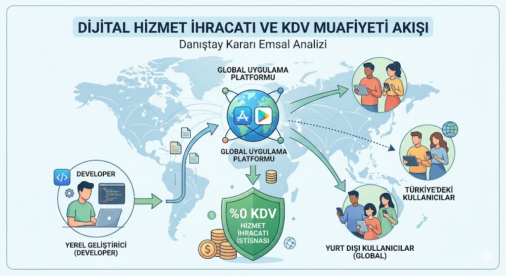 karakanb's tweet photo. Dijital Girişimcilere müjde!..
Danıştay, 3065 sayılı KDV Kanunu’nun 11. ve 12. maddeleri uyarınca; yurt dışındaki platformlar üzerinden elde edilen uygulama ve reklam gelirlerinin Hizmet İhracatı kapsamında KDV’den müstesna olması gerektiğine hükmetmiştir.
https://t.co/vXb7T7gxwe https://t.co/QvhXB5jnw5