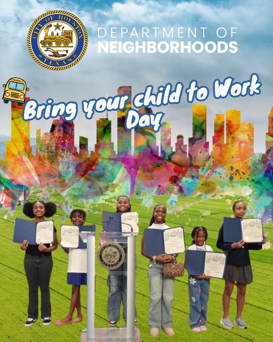 NeighborHOU's tweet image. Bring Your Child to Work Day was full of a whole lot of smiles. It was inspiring to watch the next generation explore, ask questions, and get a glimpse of what we do every day. #HOUNeighborhoods#BringYourChildToWorkDay #FutureLeaders #Community #MakingMemories.