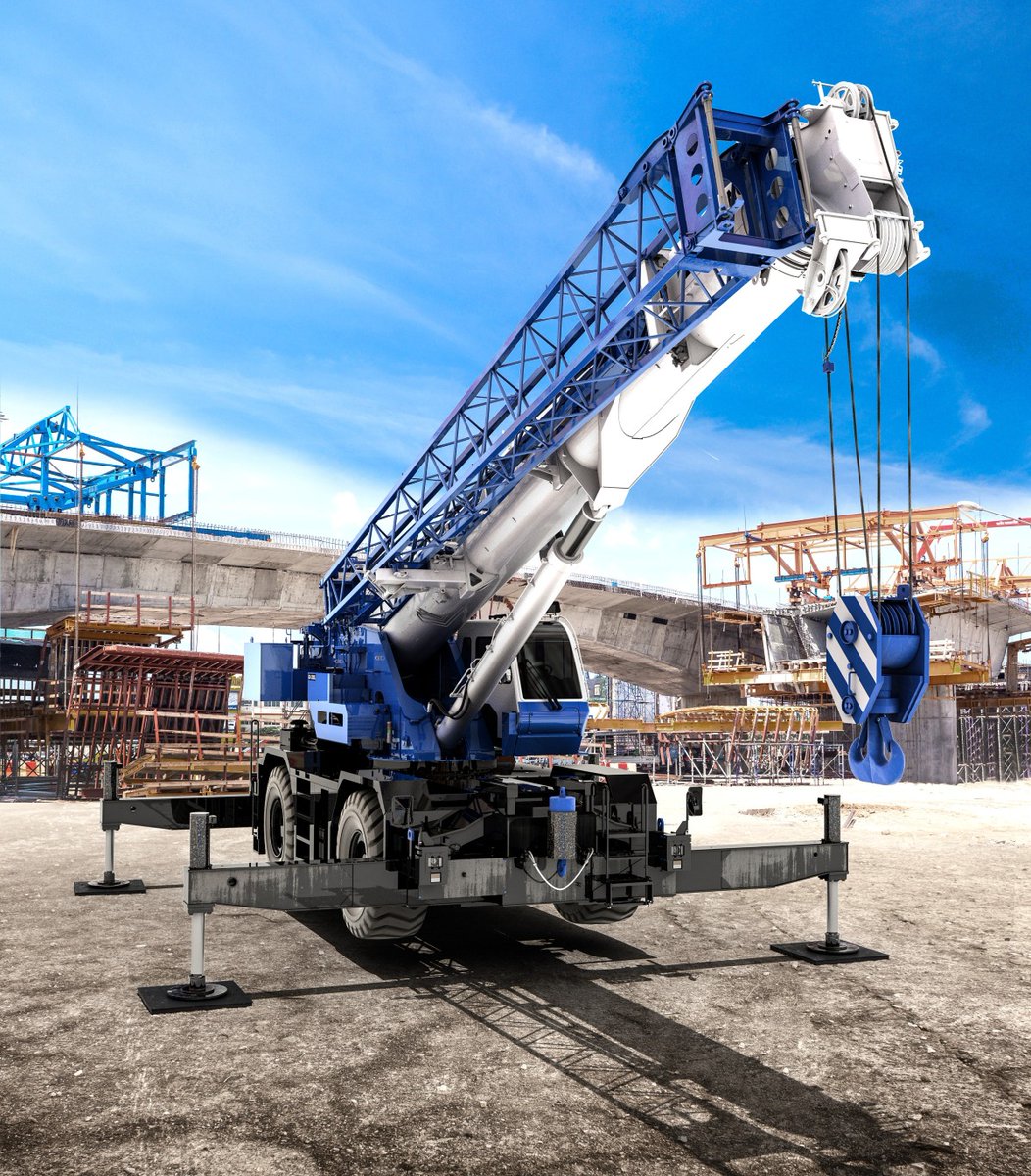 TadanoGroup's tweet photo. Tadano Rough Terrain cranes offer an industry-leading experience for operators (and owners). They are engineered and built for reliability, safety and to perform in all types of conditions. #Tadano #Dependable #ROI https://t.co/Uput2WJD6y