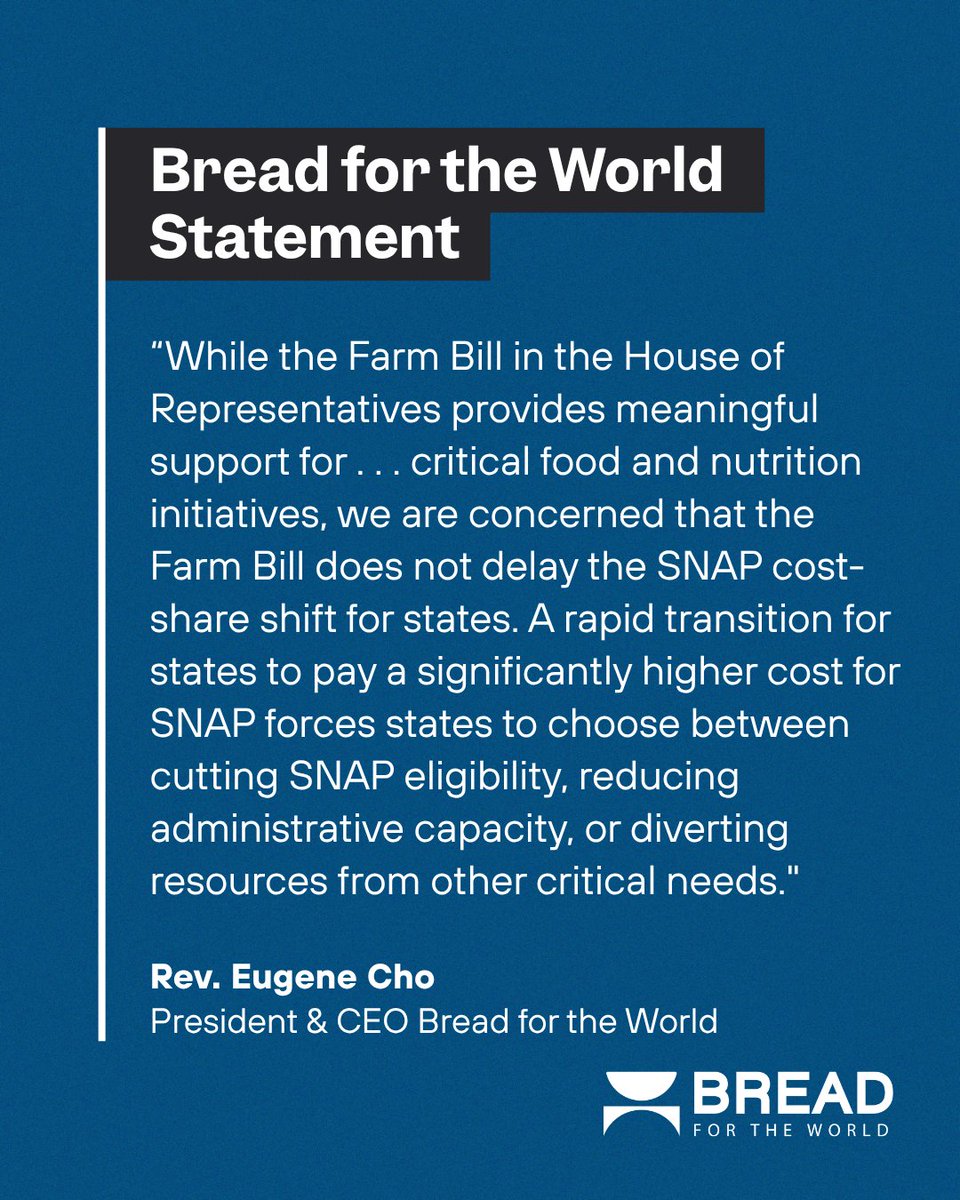 Bread for the World tweet media