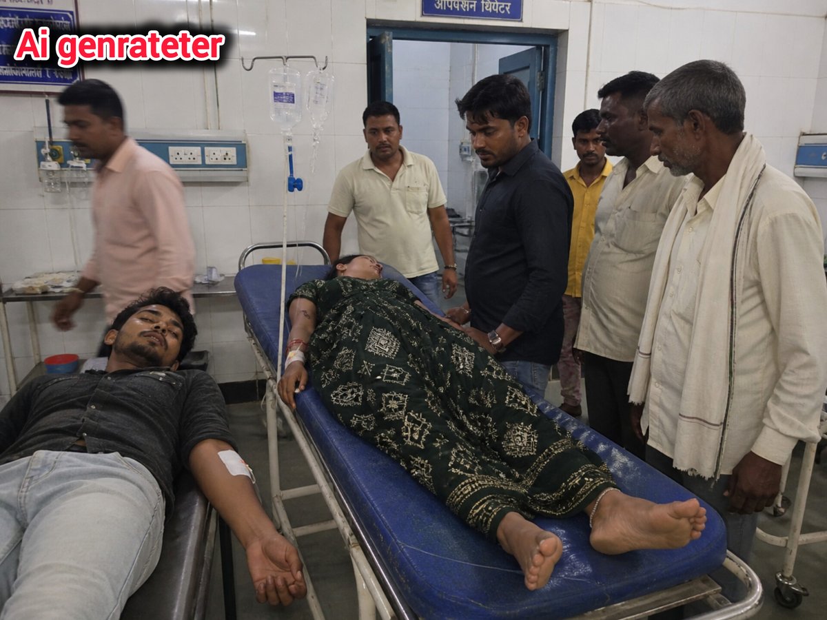 🚨 kaushambi Breaking 
घरेलू विवाद में पति-पत्नी ने खाया जहर ⚠️
दोनों की हालत गंभीर, प्रयागराज रेफर 🚑
पुलिस जांच में जुटी👮,कड़ाधाम थाना क्षेत्र के नौढ़िया की है घटना।
#kaushambi <a href="/igrangealld/">IG Range Prayagraj</a> <a href="/kaushambipolice/">KAUSHAMBI POLICE</a> <a href="/Uppolice/">UP POLICE</a> <a href="/myogiadityanath/">Yogi Adityanath</a> <a href="/dgpup/">DGP UP</a>