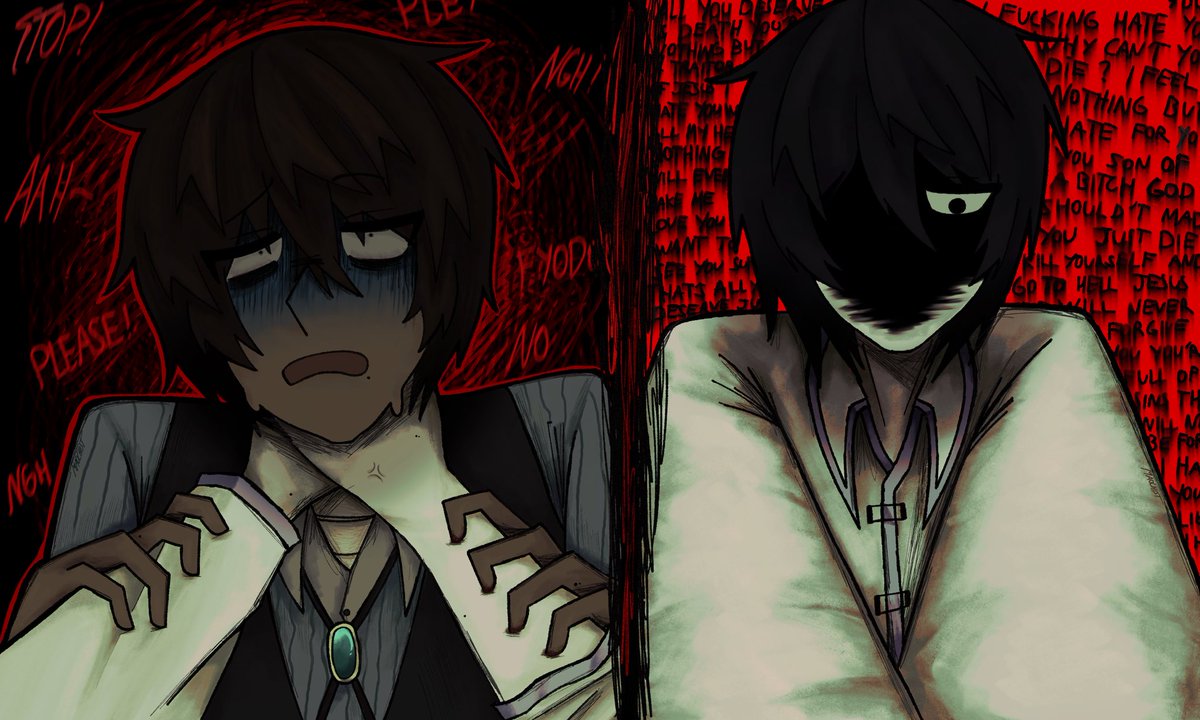 maochist's tweet photo. Masochist zai x sadist fyo.. #bsdtwt #fyozai https://t.co/29ujydzSdy