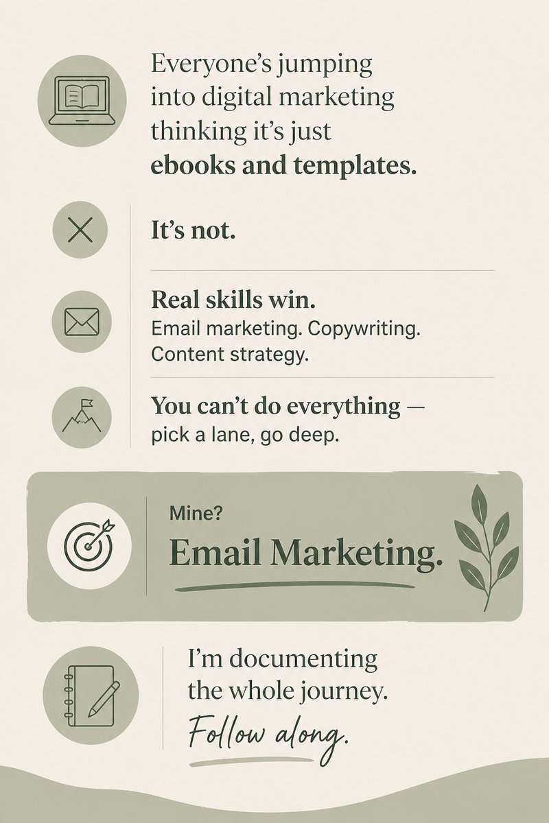 aminatafariogun's tweet image. This is the start of something new #emailmarketing #buildinginpublic #digitalmarketing #emailmarketingmasteryinmotion #signatureseries