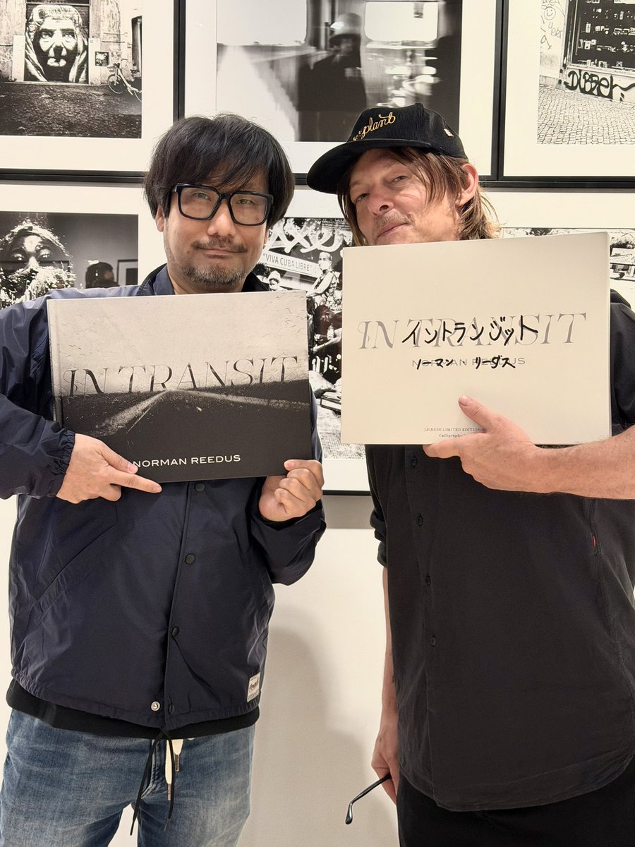 ノーマン・リーダスの写真集イントランジットのフリガナは小島監督が