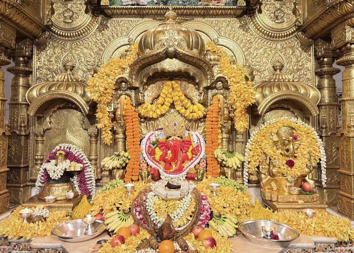 Shree Siddhivinayak Ganapati Temple Trust tweet media