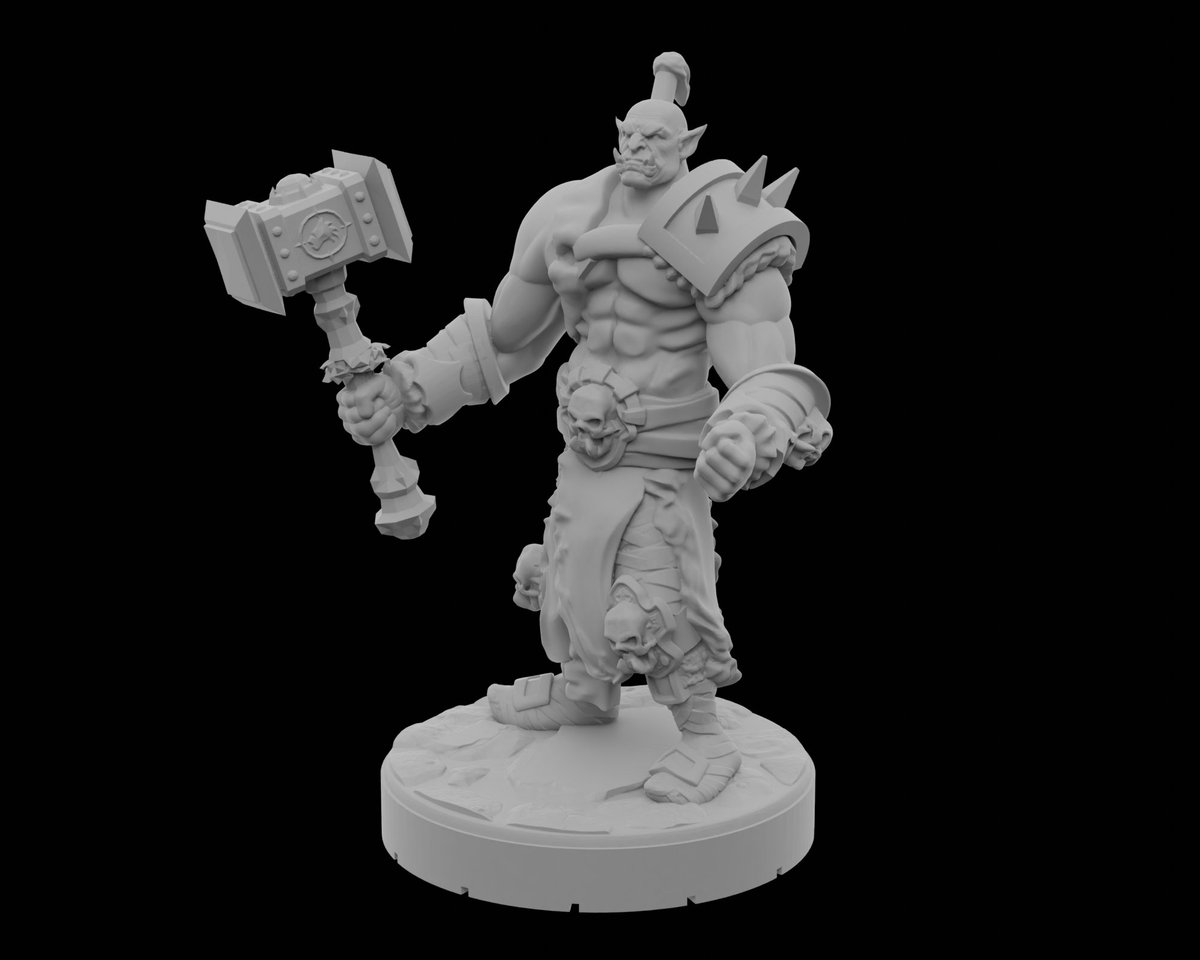 CosicStefa98949's tweet image. 🔨 Orc - Warrior - V3b - by STF_CSC • 3D files
➡️ Download 3D print model: cults3d.com/:4359969
💡 Designed by @CosicStefa98949

@cults3d #3DPrinting #3DPrinter #Printable #STLfile
