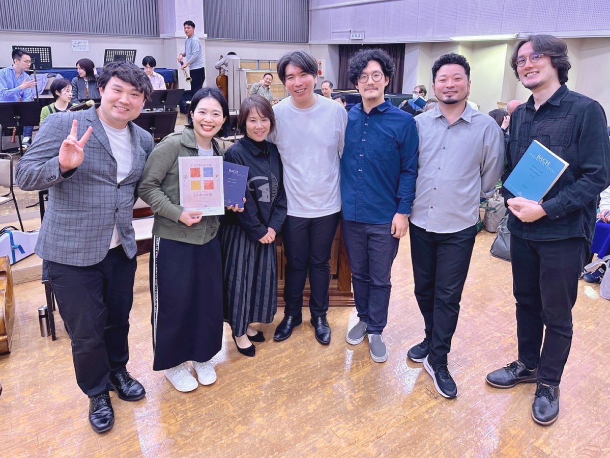 CVP第4回公演
5月3日
#ミューザ川崎
#ロ短調ミサ

ソプラノ１：櫻井愛子 <a href="/AikoSoprano/">Aiko Sakurai 櫻井愛子/Soprano</a> 
ソプラノ２：鈴木美登里 <a href="/midori1567/">鈴木美登里</a> 
アルト：新田壮人 <a href="/Mncounter/">新田壮人 Masato Nitta (Countertenor)</a> 
テノール：小堀勇介 <a href="/tenore_yk/">Yusuke Kobori</a> 
バス：黒田祐貴 <a href="/Yuki__kuroda/">黒田 祐貴 Yuki Kuroda</a> 
指揮者：圓谷俊貴 <a href="/Tsumulan/">圓谷 俊貴 Toshiki Tsumuraya</a> 
合唱指導：大野彰信 <a href="/ono_akinobu/">大野彰展</a>