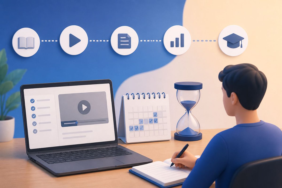 Imagine trying to read every chapter of a book at once. You’d just close it.

That is how many LMS courses feel. Stop the "data dump" and use drip scheduling for a guided journey instead.

Learn how to dripfeed your content at ldninjas.com/best-practices…