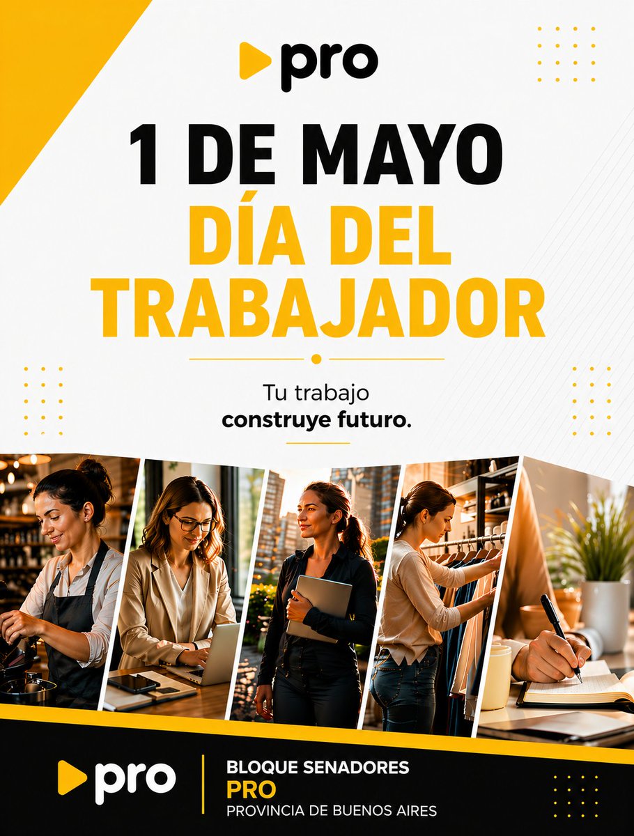 PROSenadoBA's tweet photo. El trabajo es el motor que mueve a la Argentina.
Cada esfuerzo, cada proyecto, cada día que alguien decide salir adelante, construye un país con más oportunidades.
Creemos en una Argentina donde trabajar valga la pena.
Donde el esfuerzo tenga recompensa. https://t.co/uFje4dmhQa