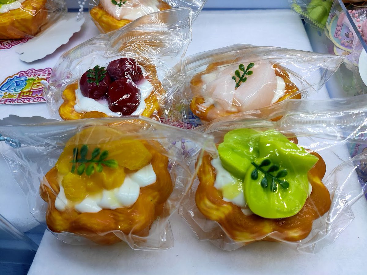 景品入荷情報✨ とろけるスクイーズミニMelty🎂 ぜひドリプラにGETしに