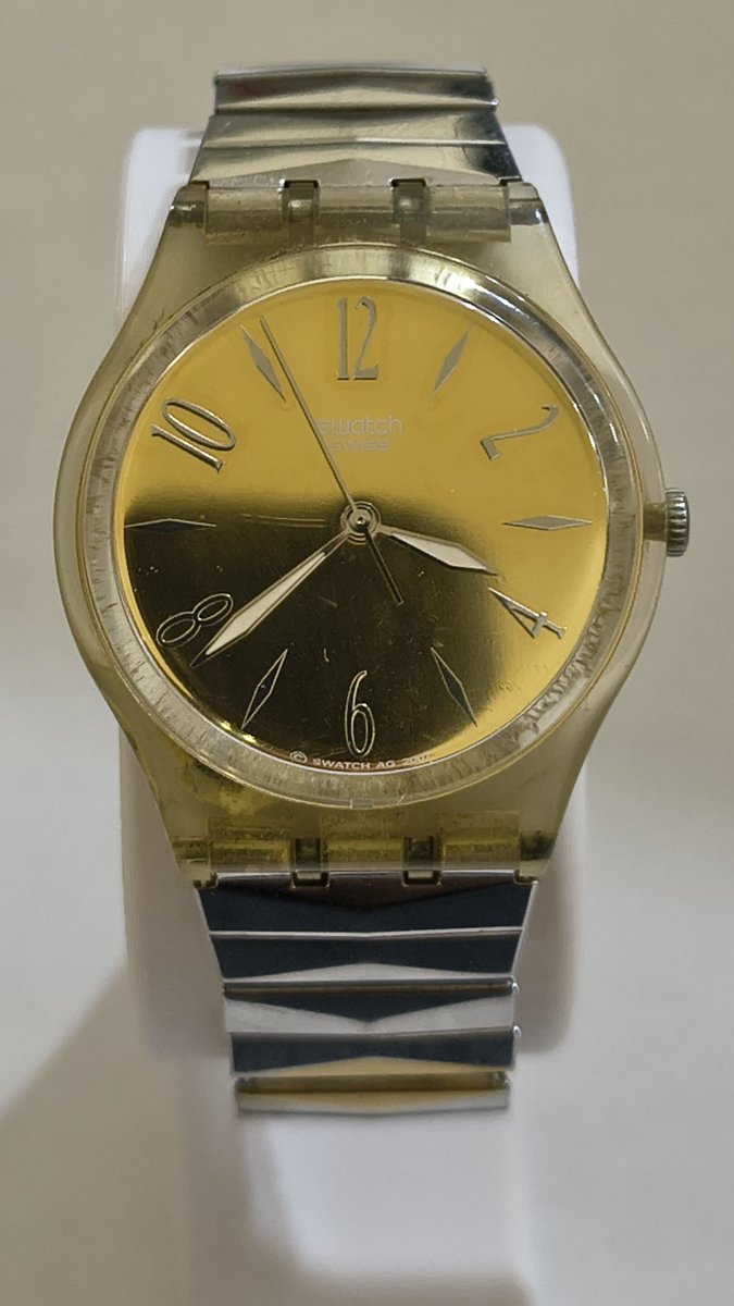 brunotsalata's tweet image. Relógio Swatch Suíço Original - Movimento Quartz - Pulseira aço elástica Original 

R$215,00 Via OLX ou retirada em Barrinha SP 

#swatch #relogio #tempo #horario 

sp.olx.com.br/regiao-de-ribe…