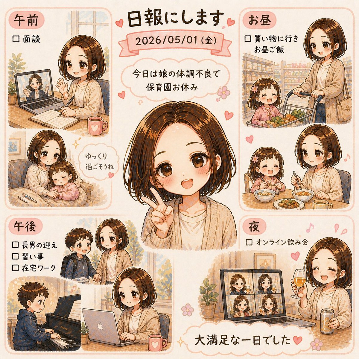 rico/在宅ワーク tweet media